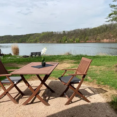 Nr 4 Pod Mit Seeblick Und Terrasse * Langenbernsdorf